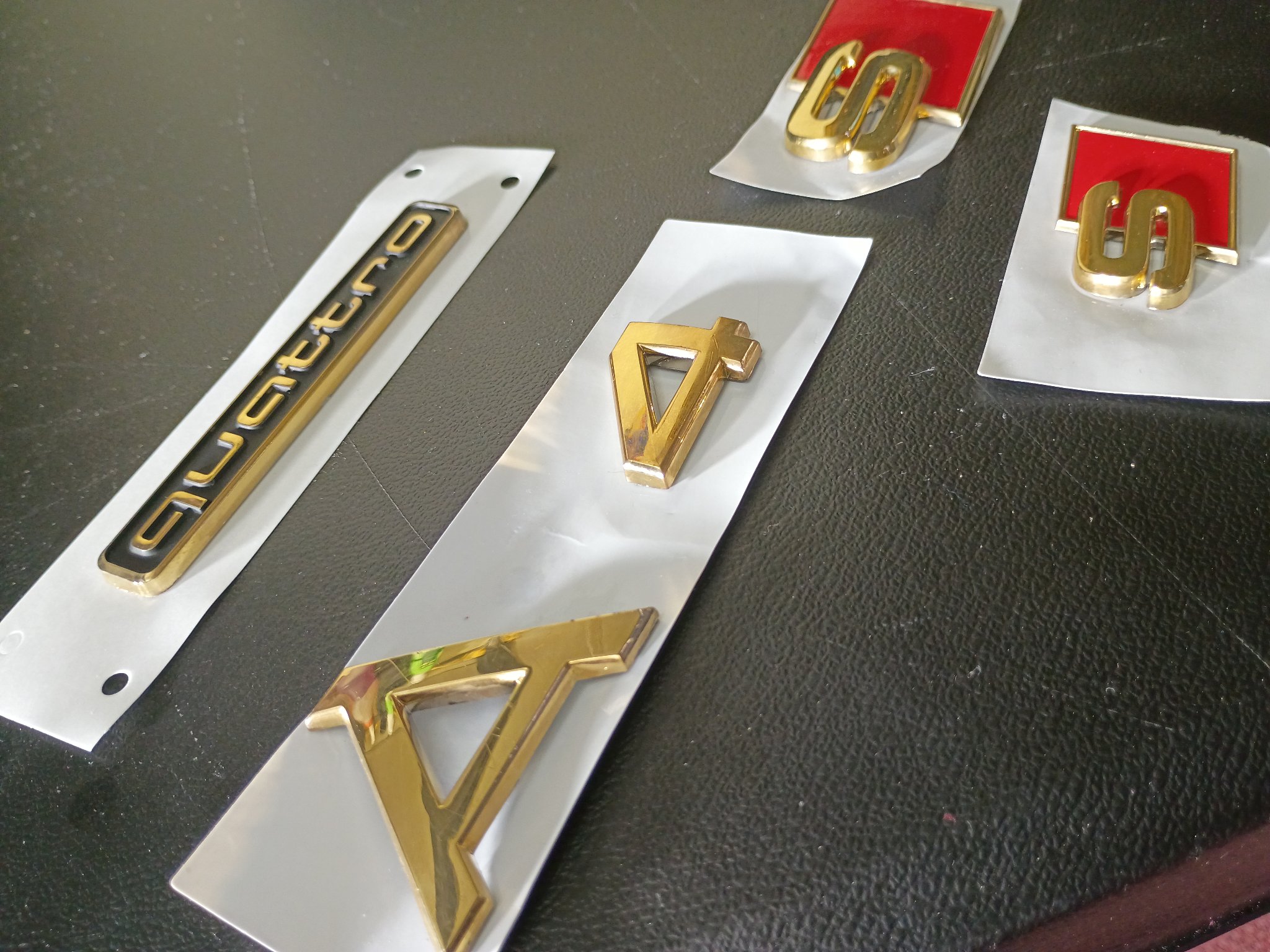 ChromeKarats gold plating work — Gold Plated Auto Emblems