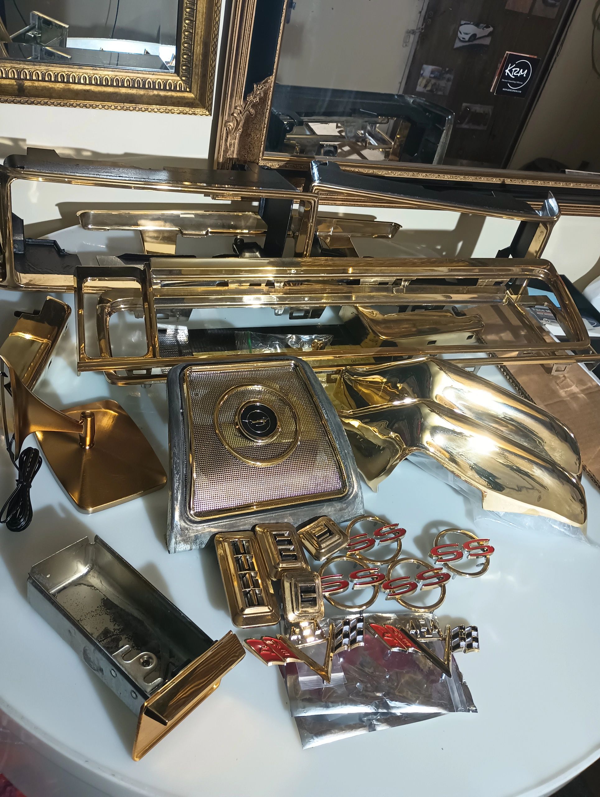 ChromeKarats gold plating work — Electroplating Work