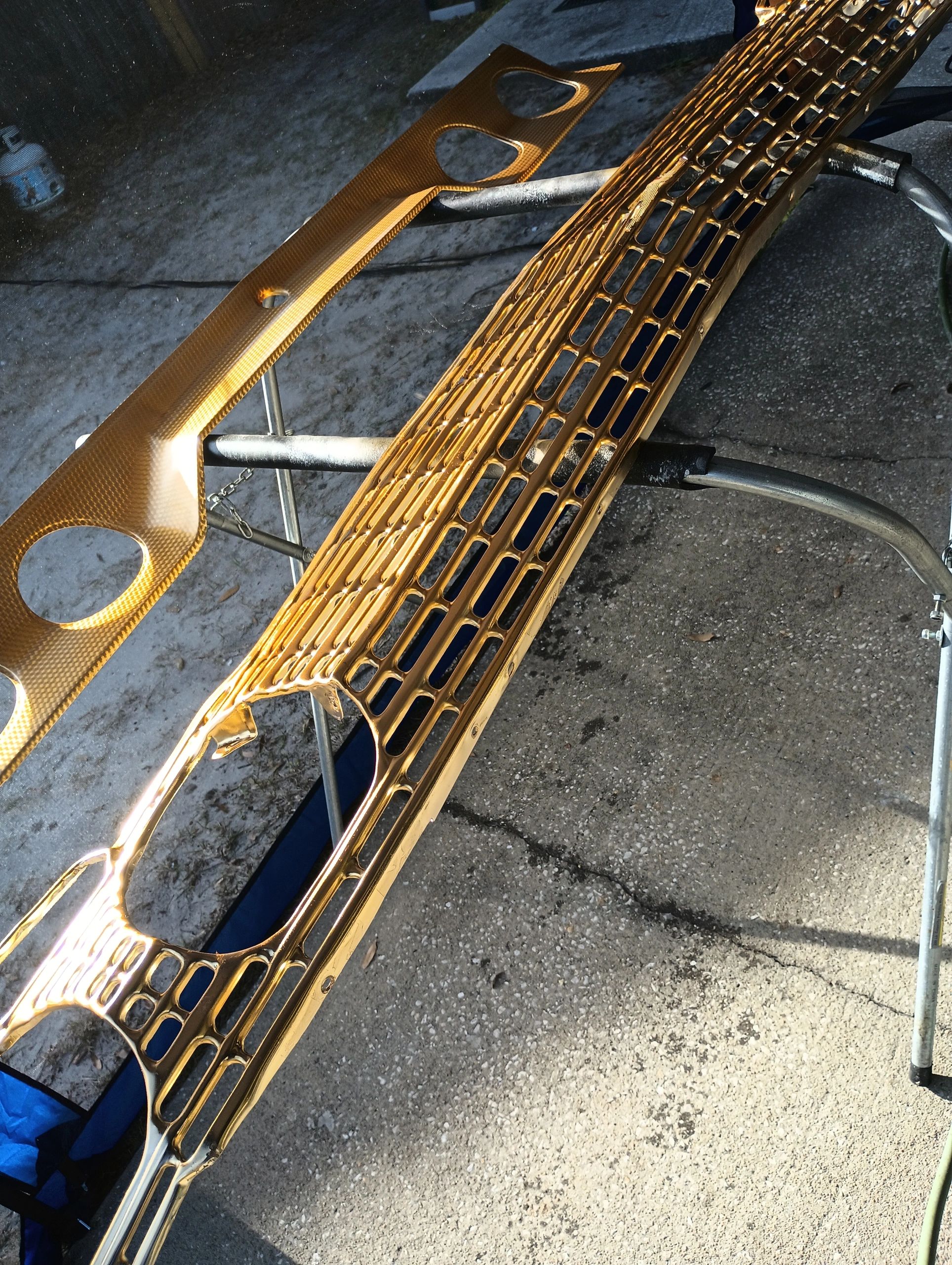 ChromeKarats gold plating work — Rim Gold Work
